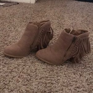 Vanity booties, won’t once or twice